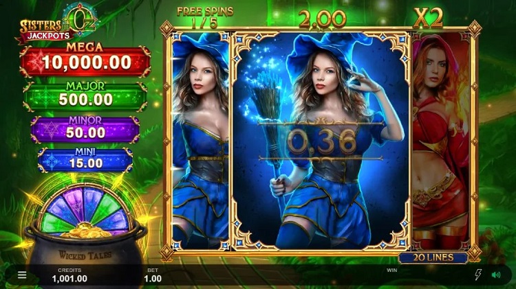 Sisters-of-Oz-Jackpots-slot-base-game 2